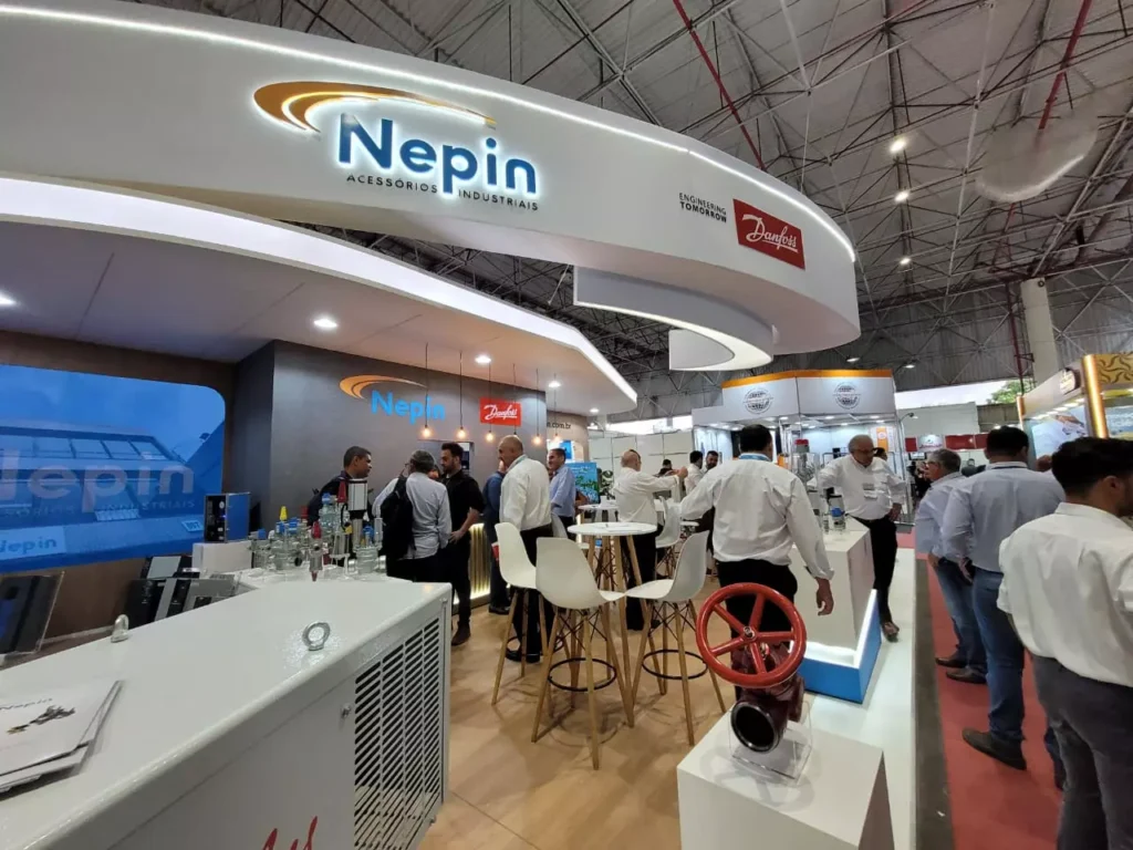 Estande da Nepin Divulgação