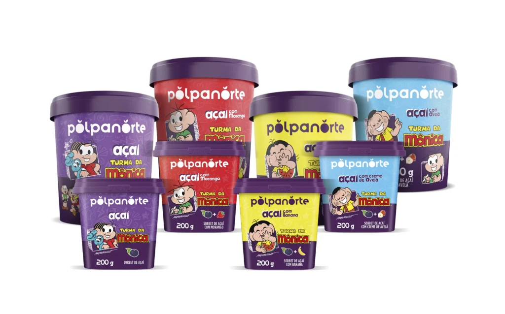 açaí da Turma da Mônica