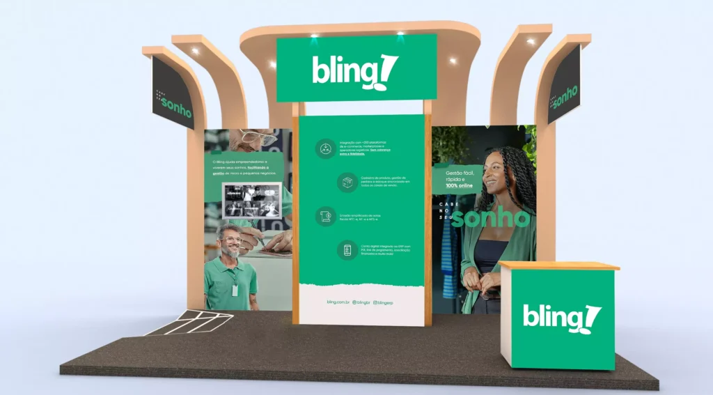 Divulgação Estande estará posicionada no setor mais nobre do evento