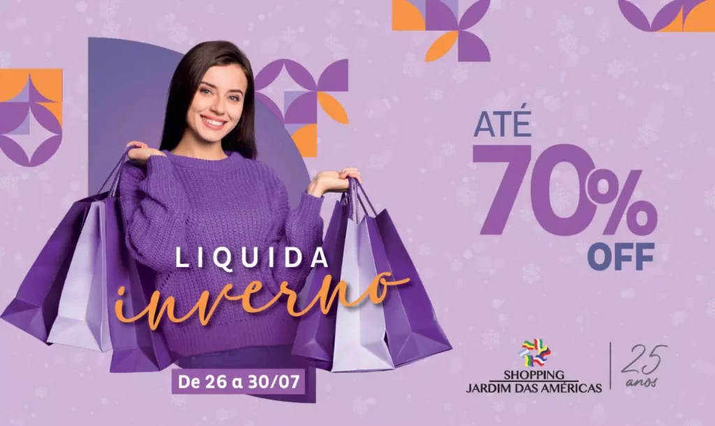 Liquida Inverno do Shopping Jardim das Américas