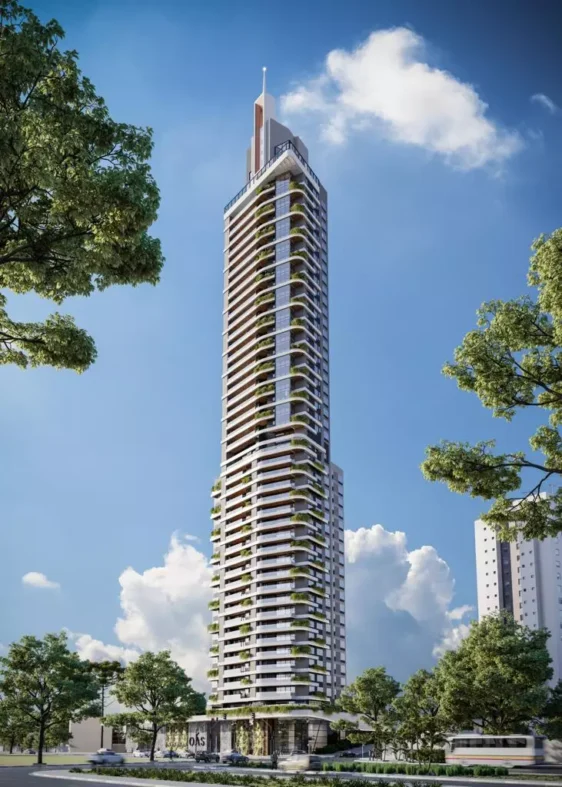 Um dos lançamentos de maior destaque do mercado imobiliário curitibano, o Oás, da GT Building, será financiado pelo Santander.Divulgação