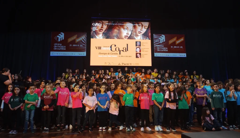 curso Canto Coral do Festival de Música de Curitiba
