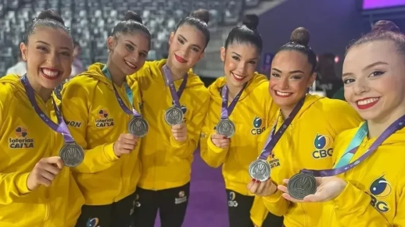 brasil ouro em ginástica rítmica