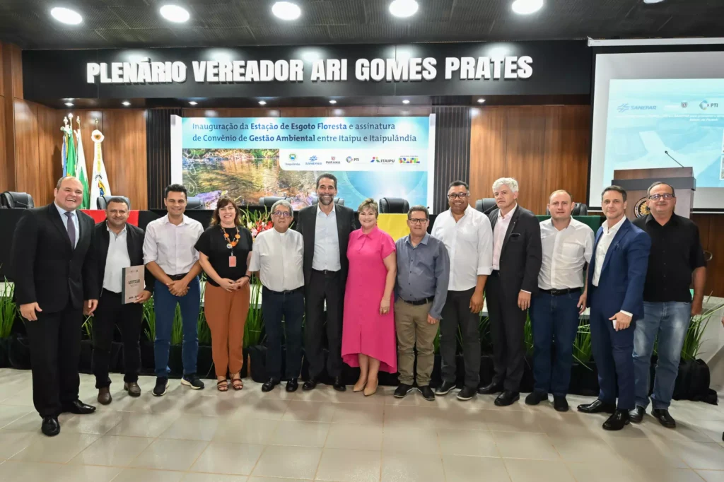 Itaipu e Sanepar inauguram obras