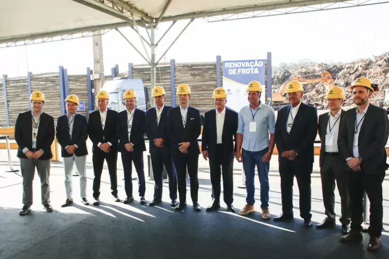 Anúncio da parceria Gerdau, Vamos e Volkswagen para a renovação de frota -
