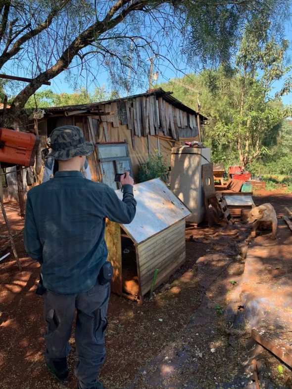 Operação Resgate III - apreensão em Marilândia do Sul - divulgação