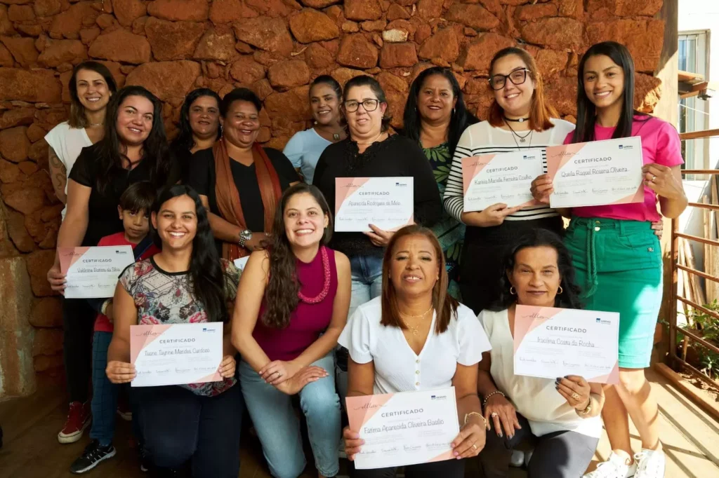 Primeira turma do projeto - Créditos: Matheus Matta / Divulgação Gerdau