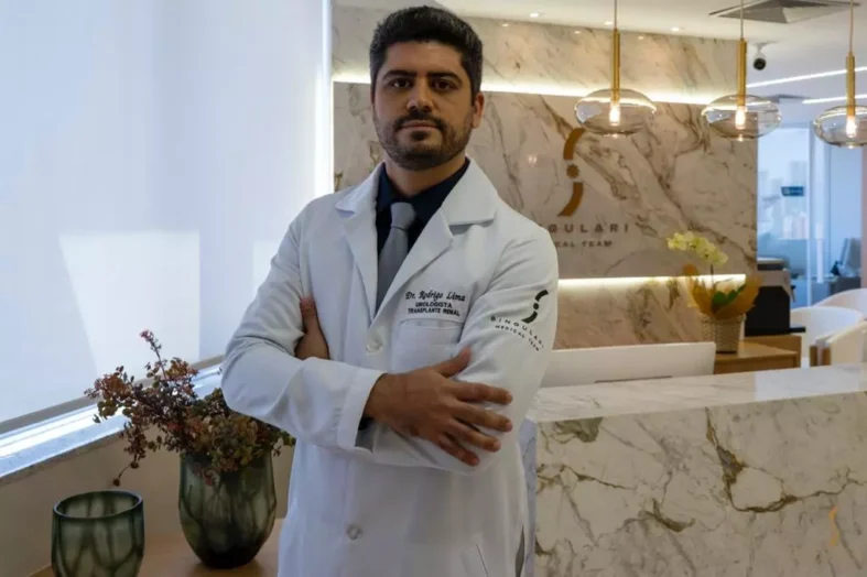 Urologista Rodrigo Lima Arquivo Pessoal