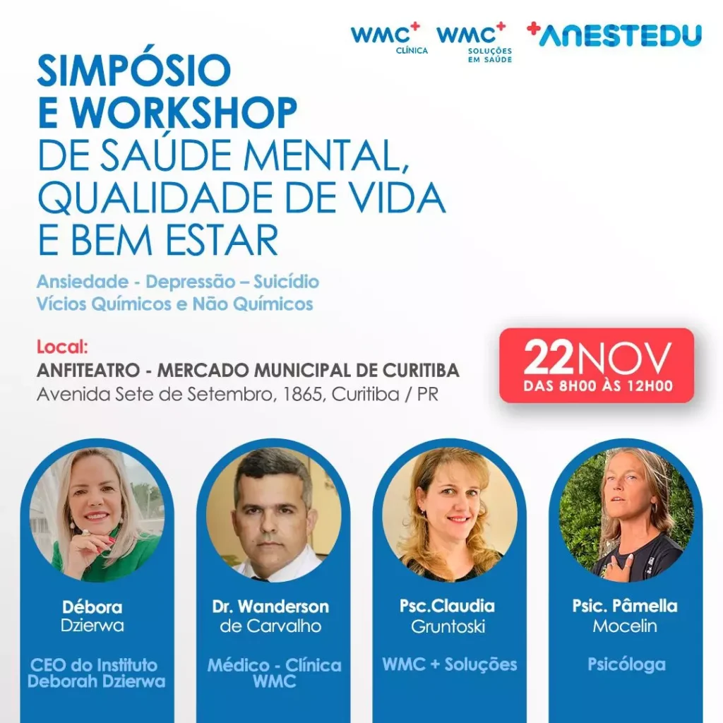 Mercado Municipal recebe evento sobre saúde mental