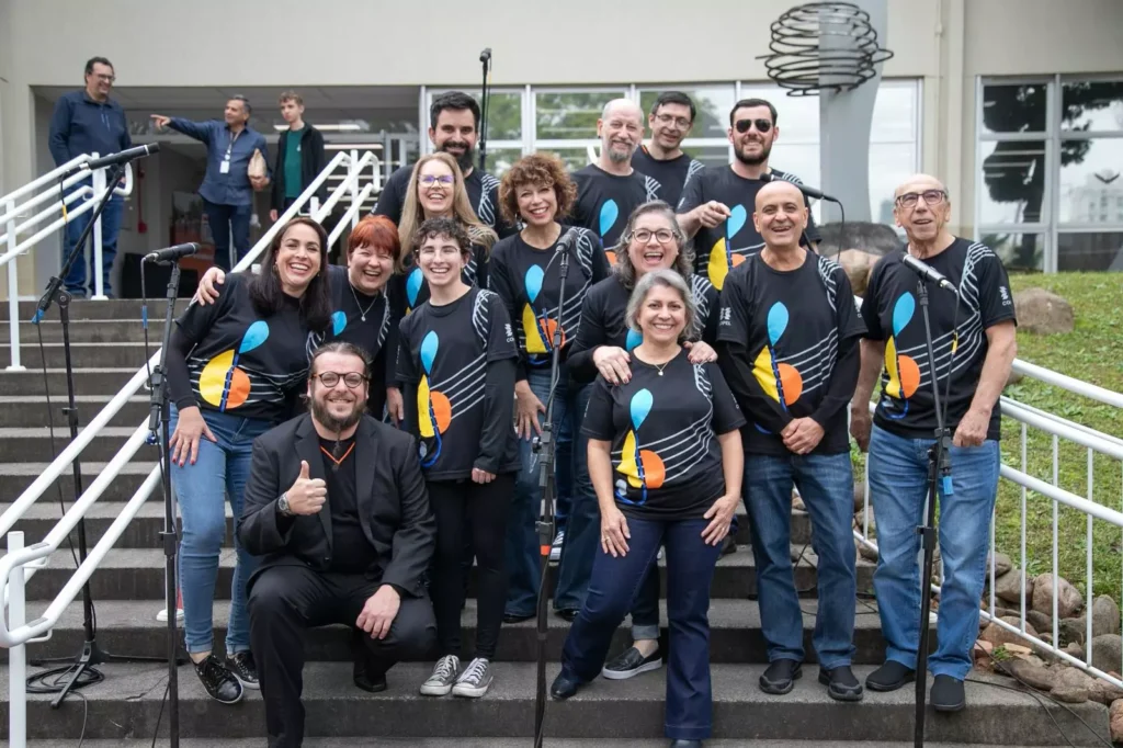 Coral da Copel participa da programação especial do Mercado Municipal Divulgação