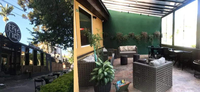 A casa possui diversos ambientes, incluindo uma convidativa varanda (Fotos: Karina Graf Morozowicz)