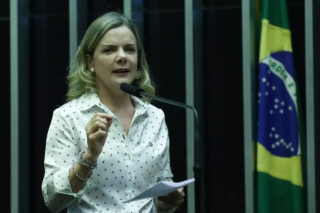 deputada federal Gleisi Hoffmann