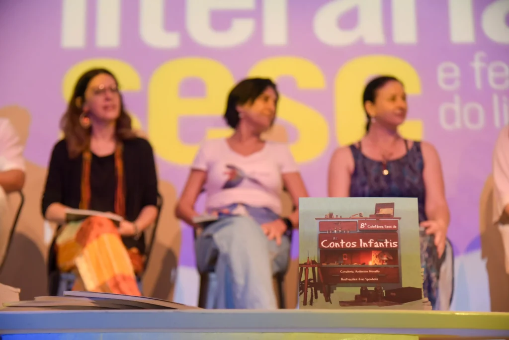Lançamento da 8ª Coletânea Sesc de Contos Infantis, em Curitiba, em 2023 Bruno Tadashi