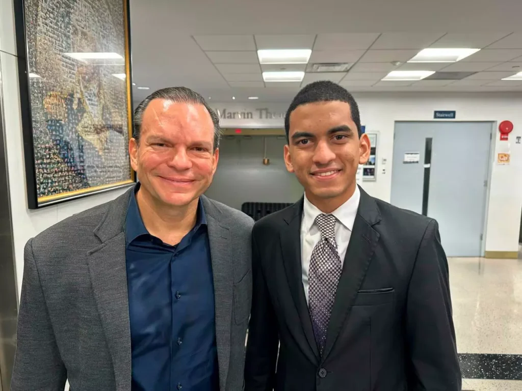 CEO do BTG Pactual, Roberto Sallouti e o economista Jefferson Lucas