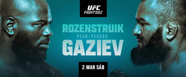 UFC Fight Night: Rozenstruik x Gaziev