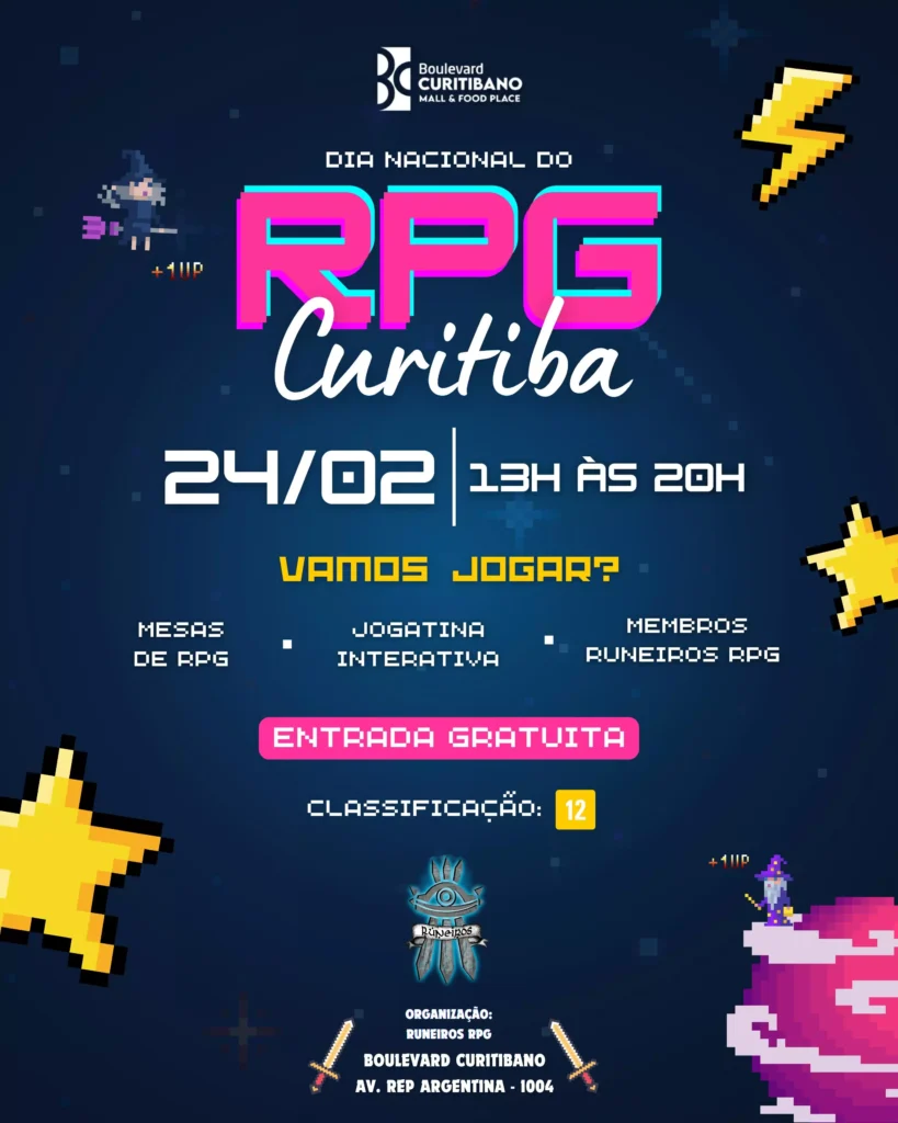 Dia Nacional do RPG em Curitiba
