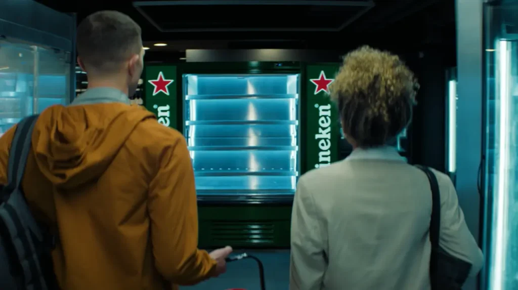 Frame campanha Heineken® | Divulgação