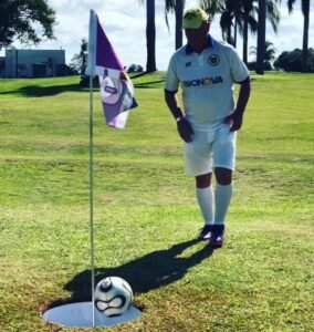 Legenda Foot Golfe, novidade na sede Fazenda.