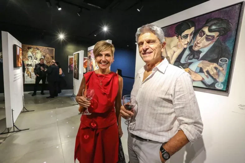 Os arquitetos Claudia e Manoel Baggio - foto de Rogério Machado