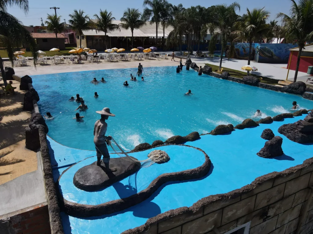 Foto por divulgação Castelo Park Aquático Half Pipe