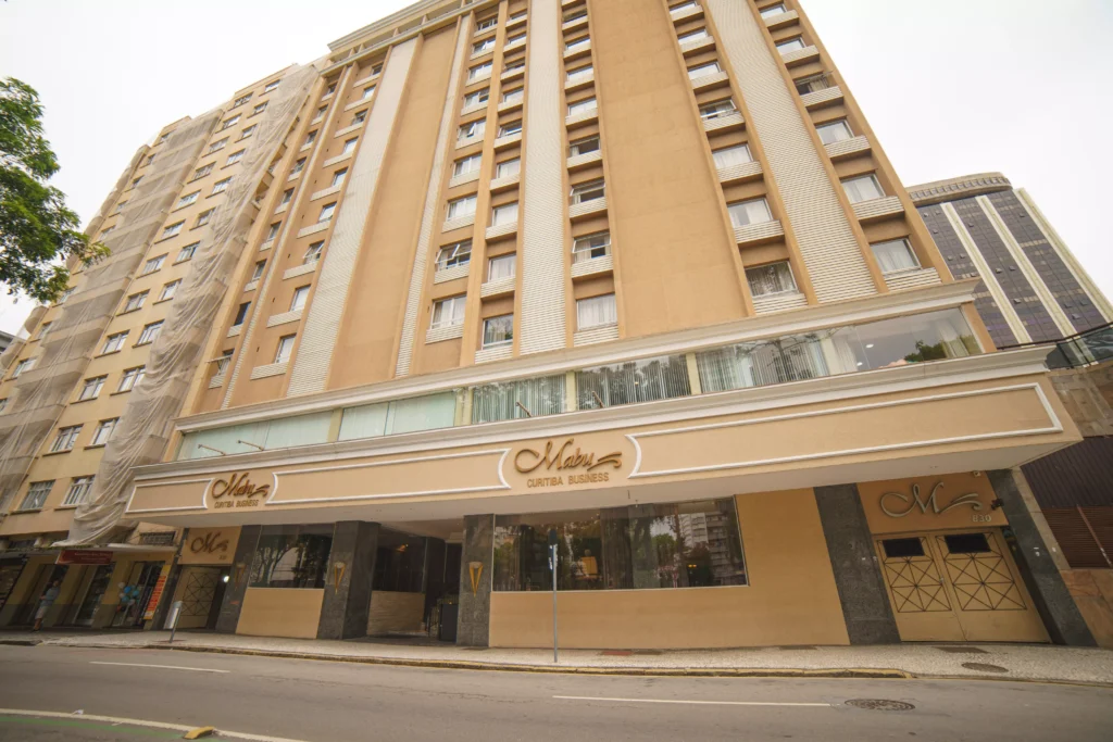 Fachada do Mabu Business Curitiba Divulgação / Mabu