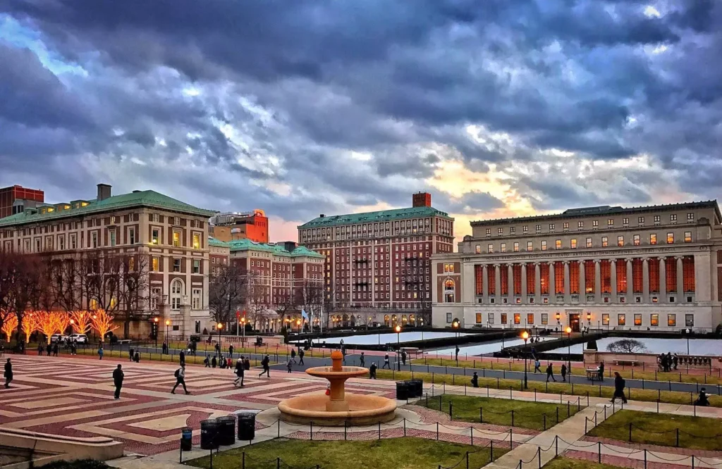 Campus da Universidade de Columbia, em Nova York