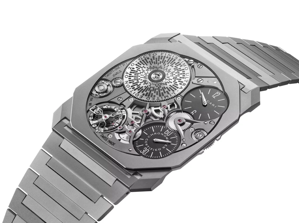 Bulgari/ divulgação Bulgari Octo Finissimo Ultra COSC