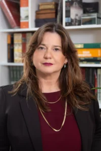 A jurista e mestre em Direito Penal, Jacqueline VallesDivulgação