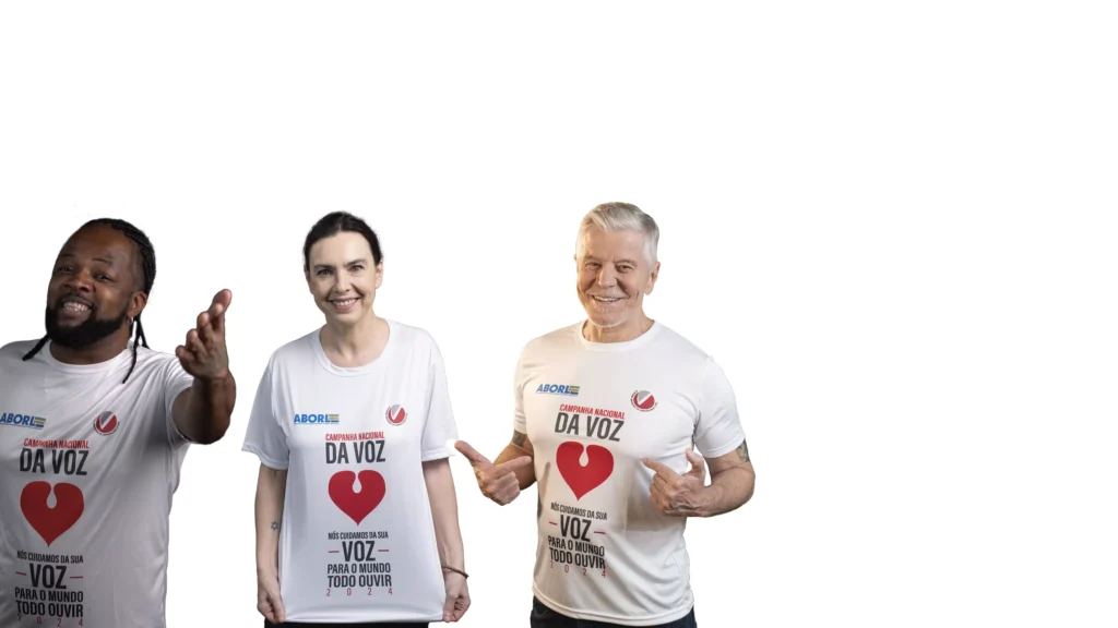 Xande de Pilares, Adriana Calcanhotto e Miguel Falabella participam da Campanha Nacional da Voz