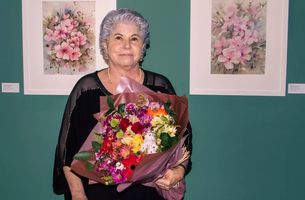 Maria de Francisco no Vernissage