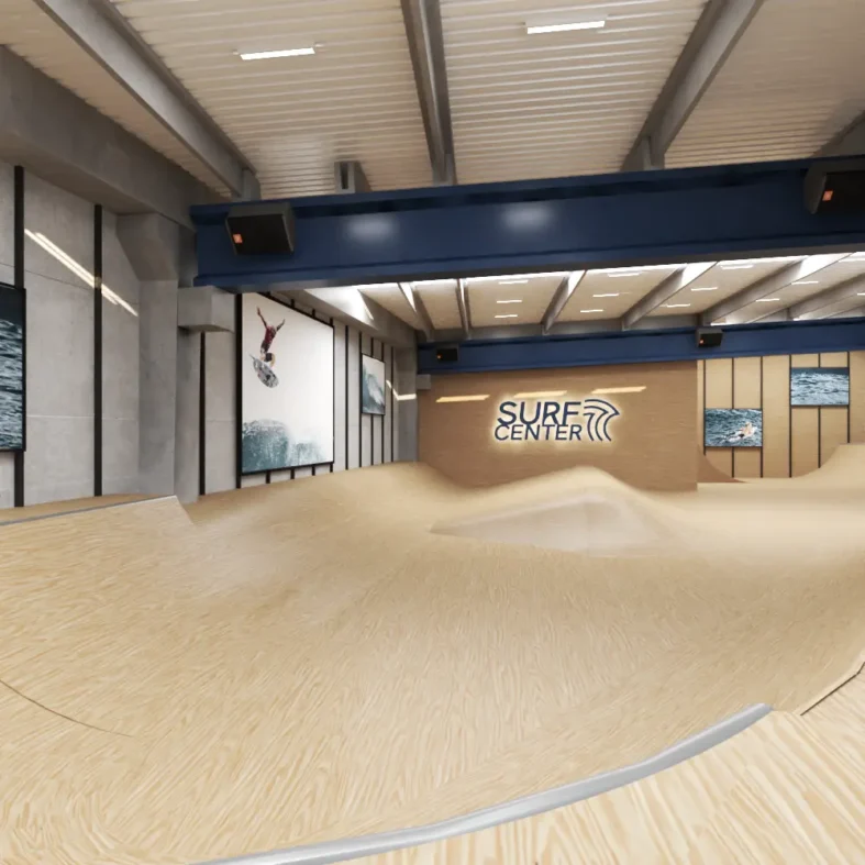 Green Ramps assina o skate park da Surf Center