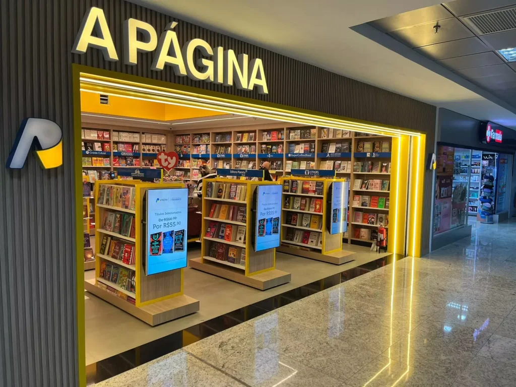 Livraria A Página Divulgação/CCR Aeroportos