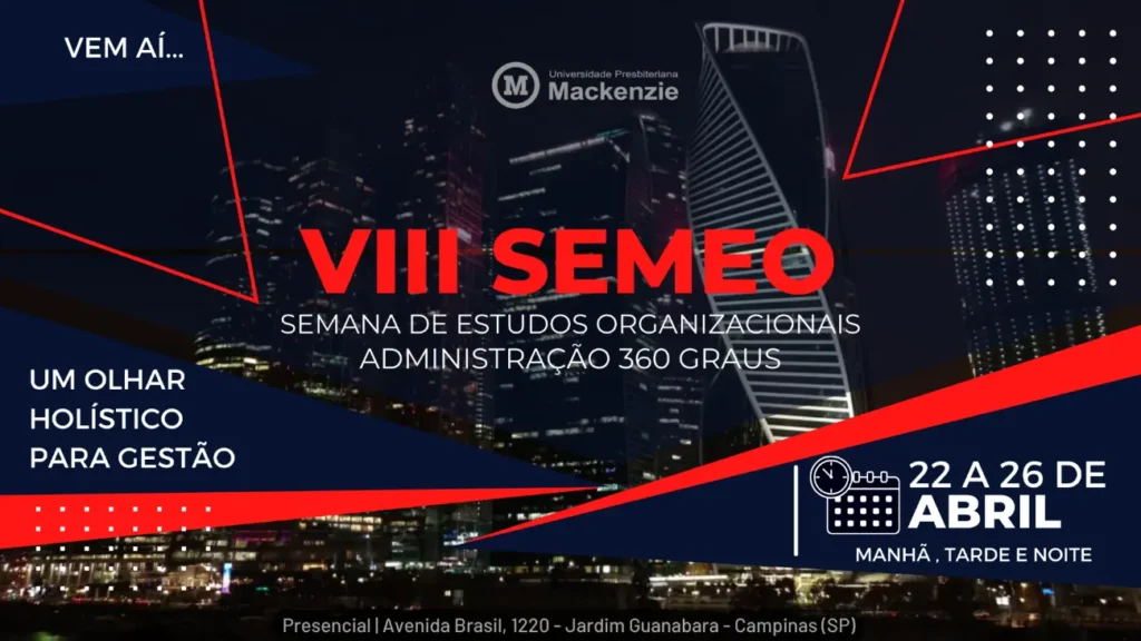 VIII Semana de Estudos Organizacionais