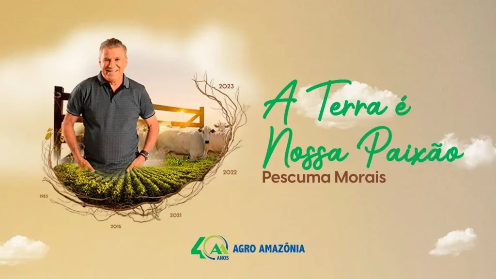 Ouça a música “A Terra é Nossa Paixão” aqui (Crédito: Agro Amazônia/Divulgação)