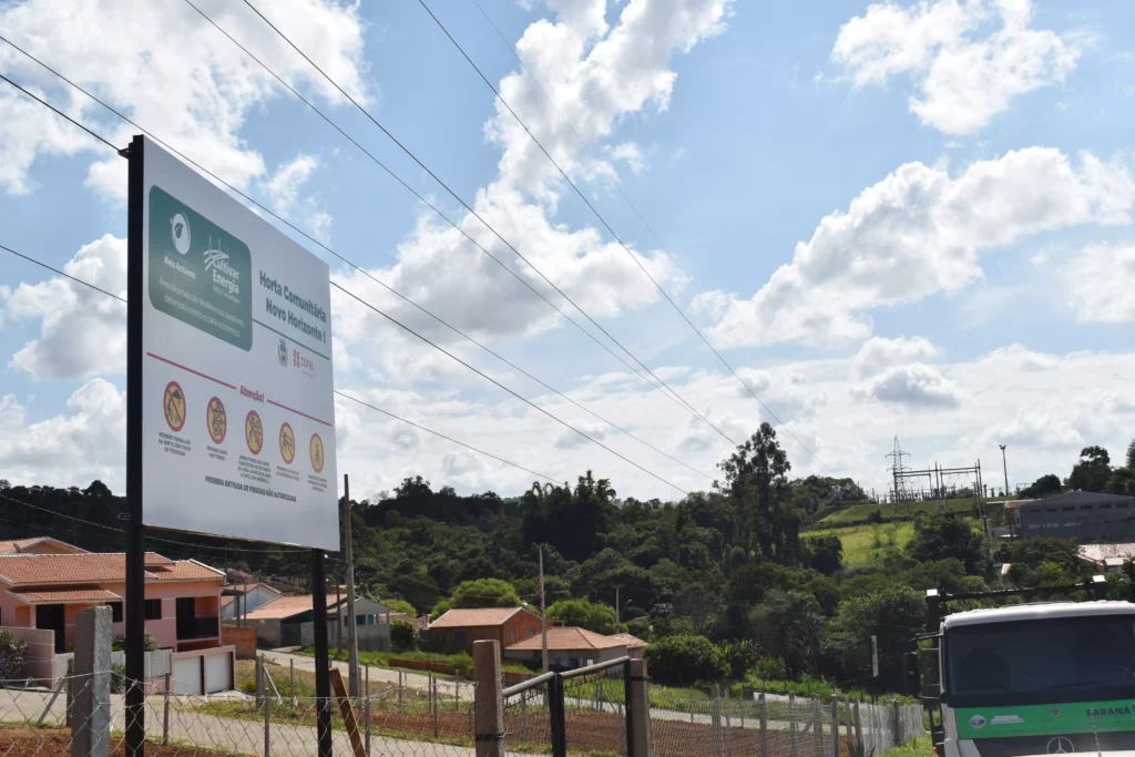 Programa Cultivar Energia inaugura primeira horta comunitária no Norte Pioneiro