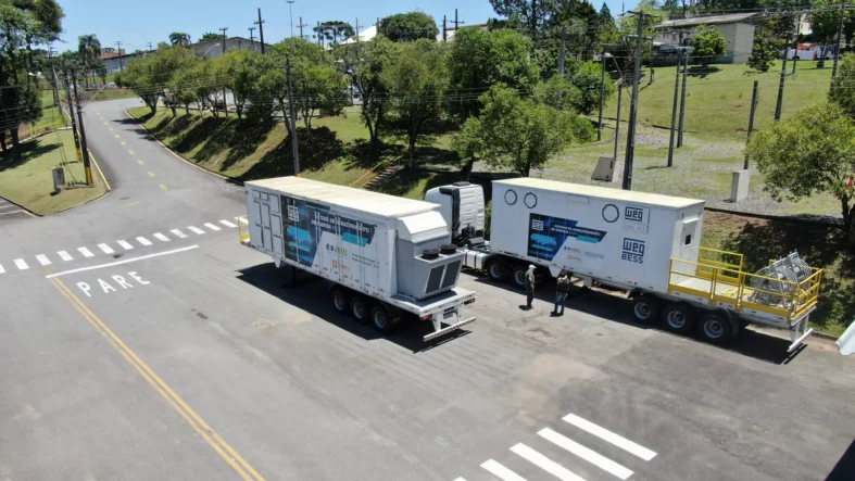 Baterias gigantes da Copel