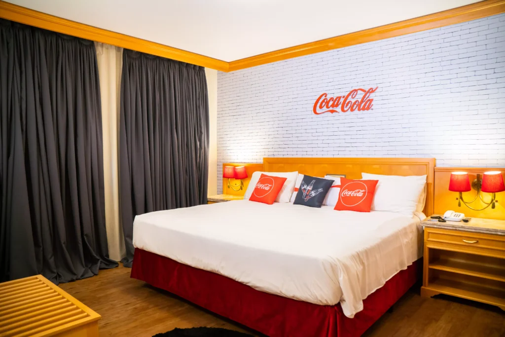 Suite Coca-Cola no Mabu Thermas Grand Resort Divulgação / Grupo Mabu
