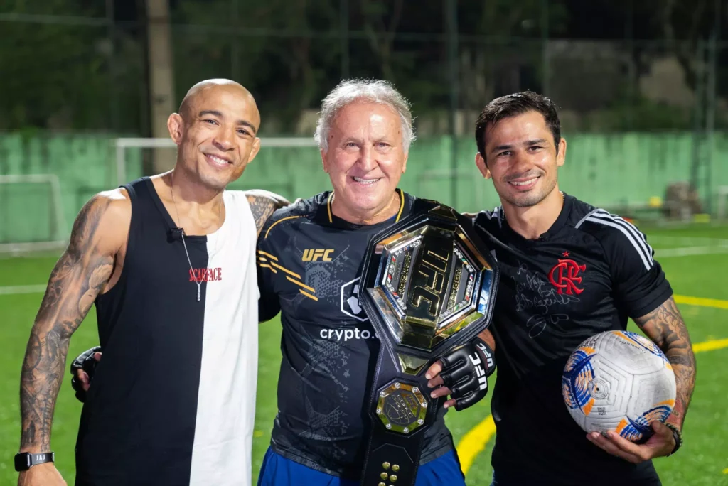 José Aldo, Zico, Alexandre Pantoja