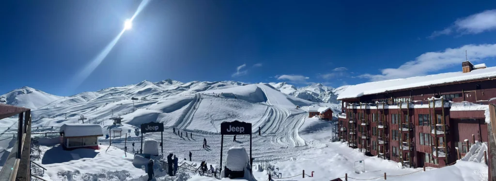 Valle Nevado em 23 de maio: o inverno chegou mais cedo Divulgação