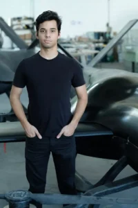 Gabriel Leal, CEO e fundador da Psyche Aerospace.