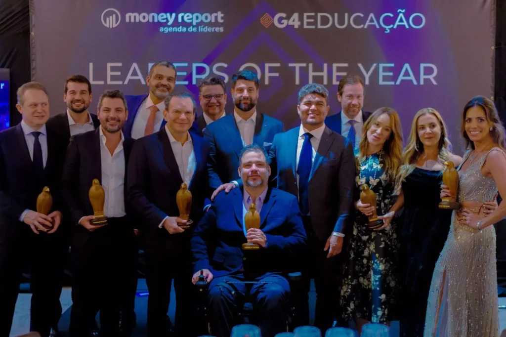 Empreendedores premiados no evento 'Leaders of The Year / Foto: Divulgação/G4 Educação