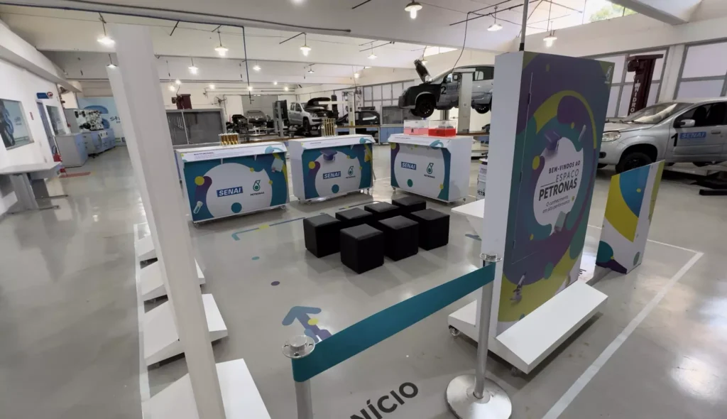 Espaço PETRONAS no SENAI MT Divulgação