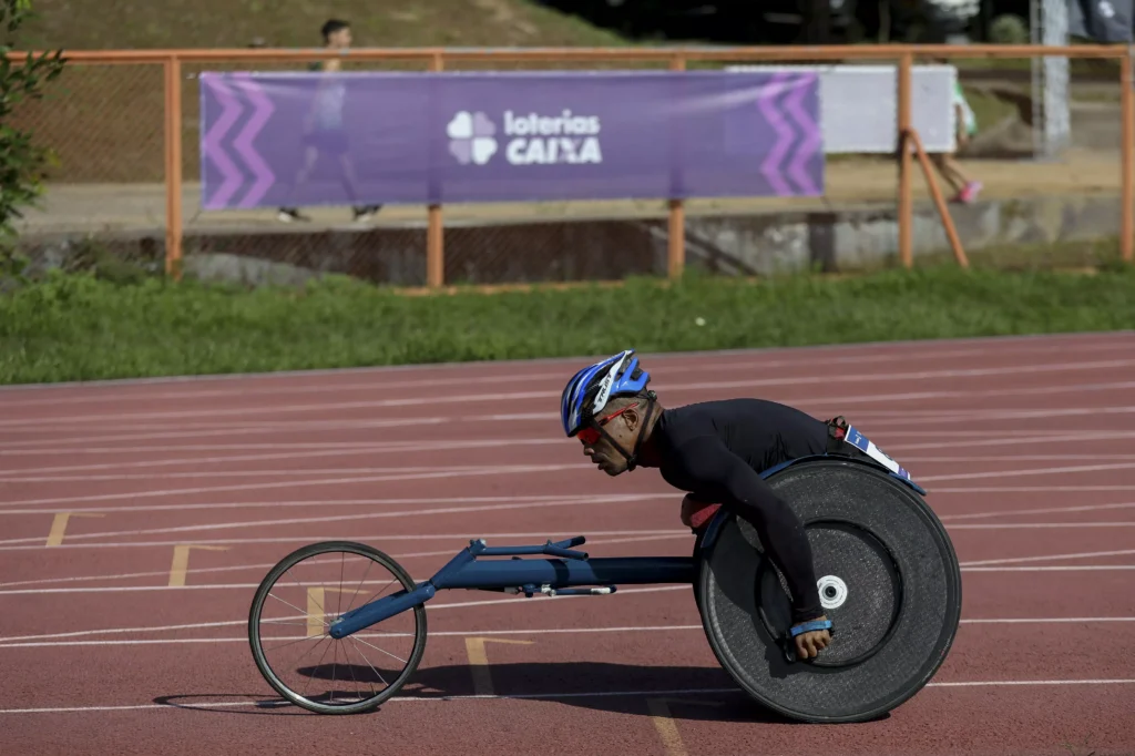 Meeting Paralímpico Loterias Caixa, em Manaus, Amazonas.