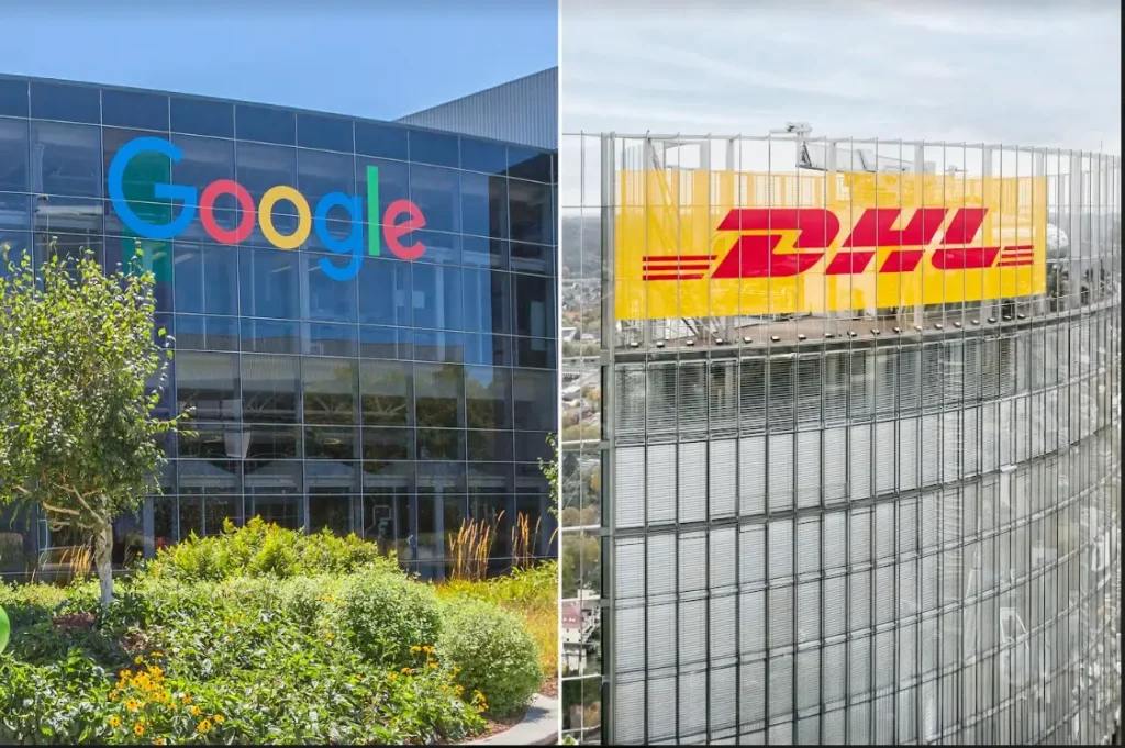 DHL Express e Google
