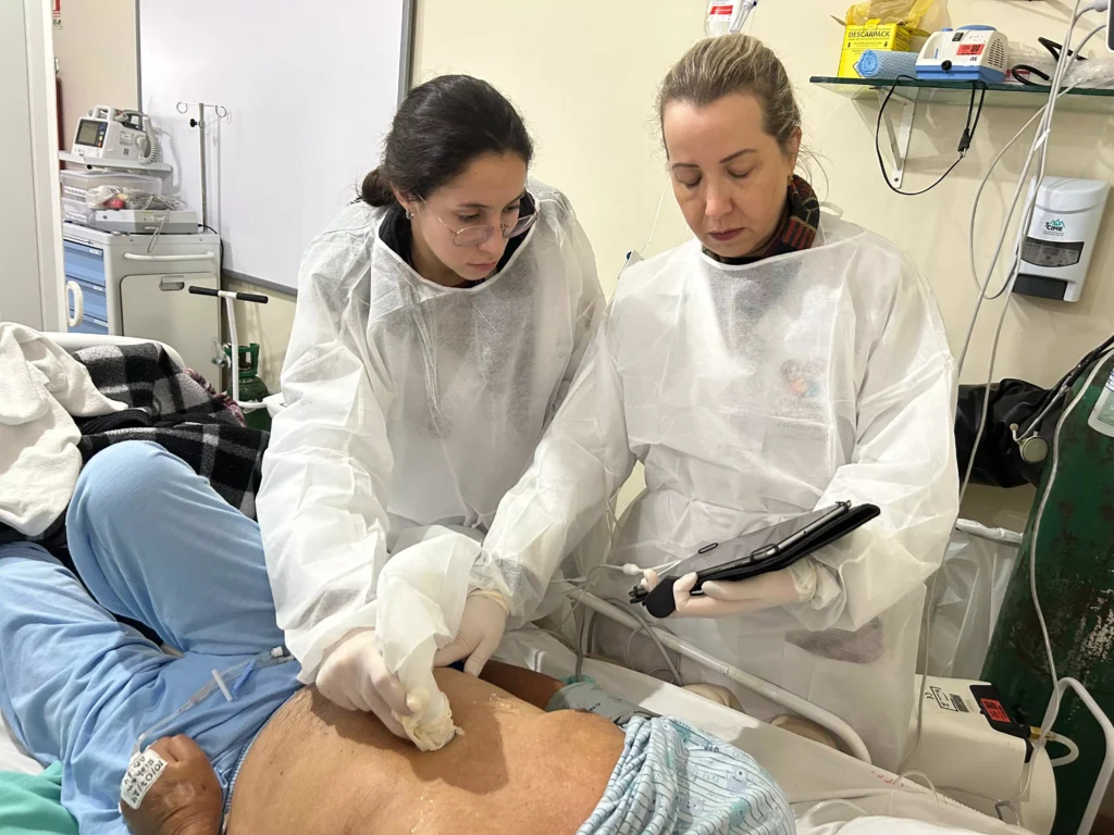 ultrassom beira leito