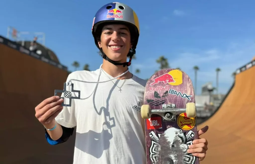 Gui Khury vence Lexus X-Games Pro Vert