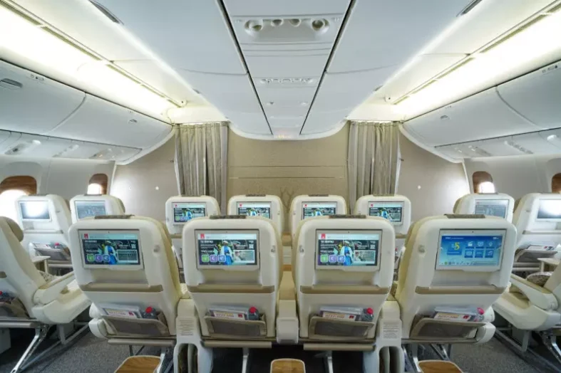 Emirates utiliza aeronaves Boeing 777