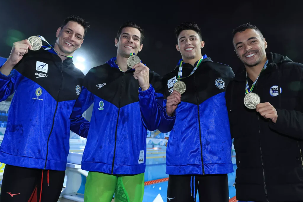 FOTO: Victor Alcará, Marcelo Chierighini, Kaique Alves e Gabriel Santos. Foto: Ricardo Bufolin/ECP