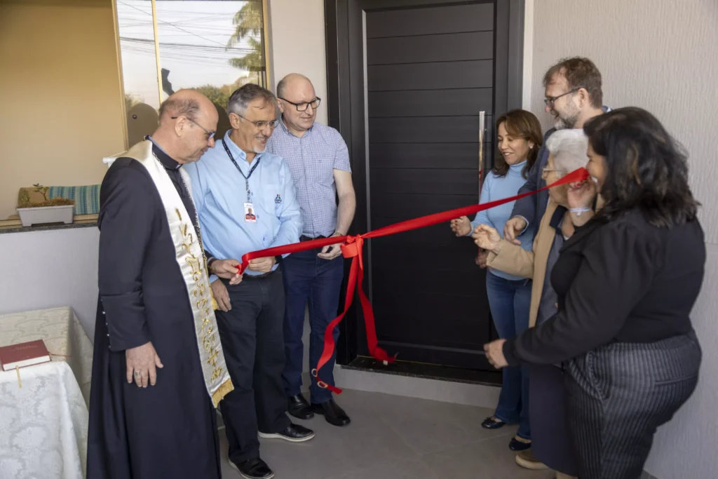 Inauguração da Casa de Acolhimento à Família Migrante. Foto: Jean Pavão/Itaipu Binacional