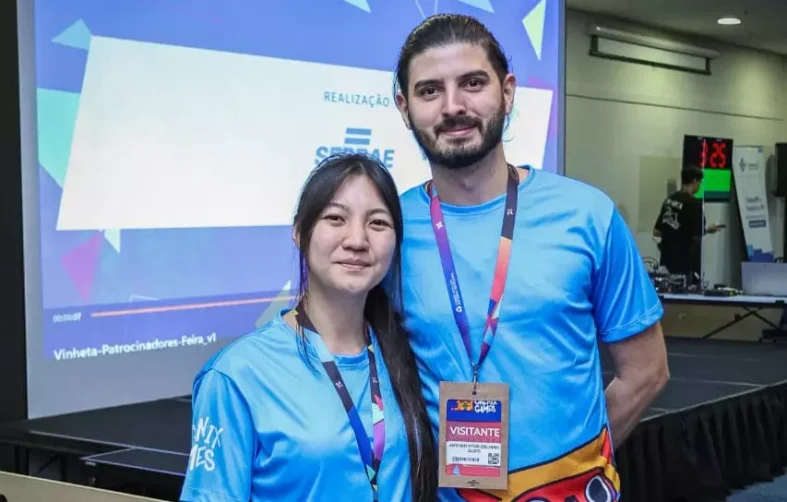 Os sócios Talita Tagata e Antônio Zielinski marcaram presença na rodada de crédito. Foto: Inove